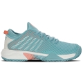 KSwiss Tennis Shoes Hypercourt Supreme Clay/Sand Court Light Blue Ladies